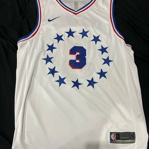 PHILADELPHIA 76ers CUSTOM IVERSON JERSEY